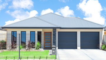 Fencing in front of South African home