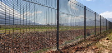 Betafence mesh fencing perimeter
