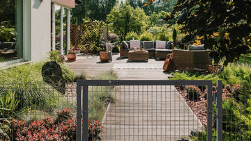 Garden gate green
