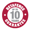 icon 10 year guarantee Betafence
