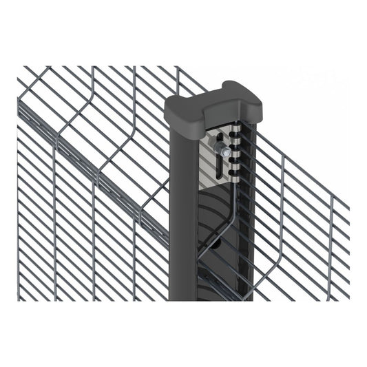 DeltaView Secure Fence Post 2.7m close up