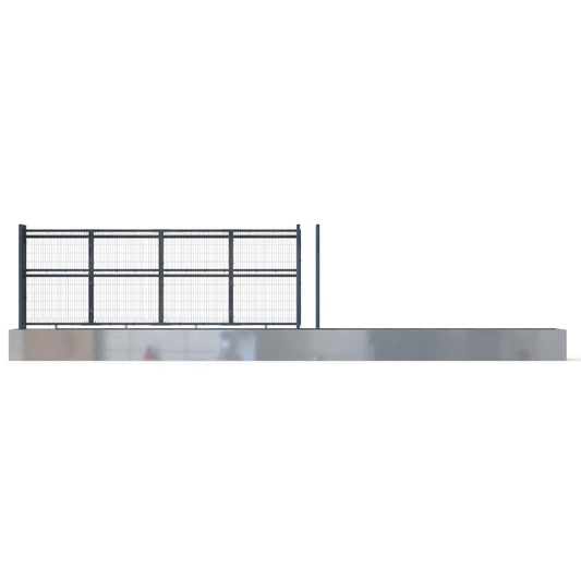 EASYVIEW 3795mm (wide) X 1.715mm (High) Sliding Gate Anthracite PES Coated - Shop Online | shop.betafence.co.za
