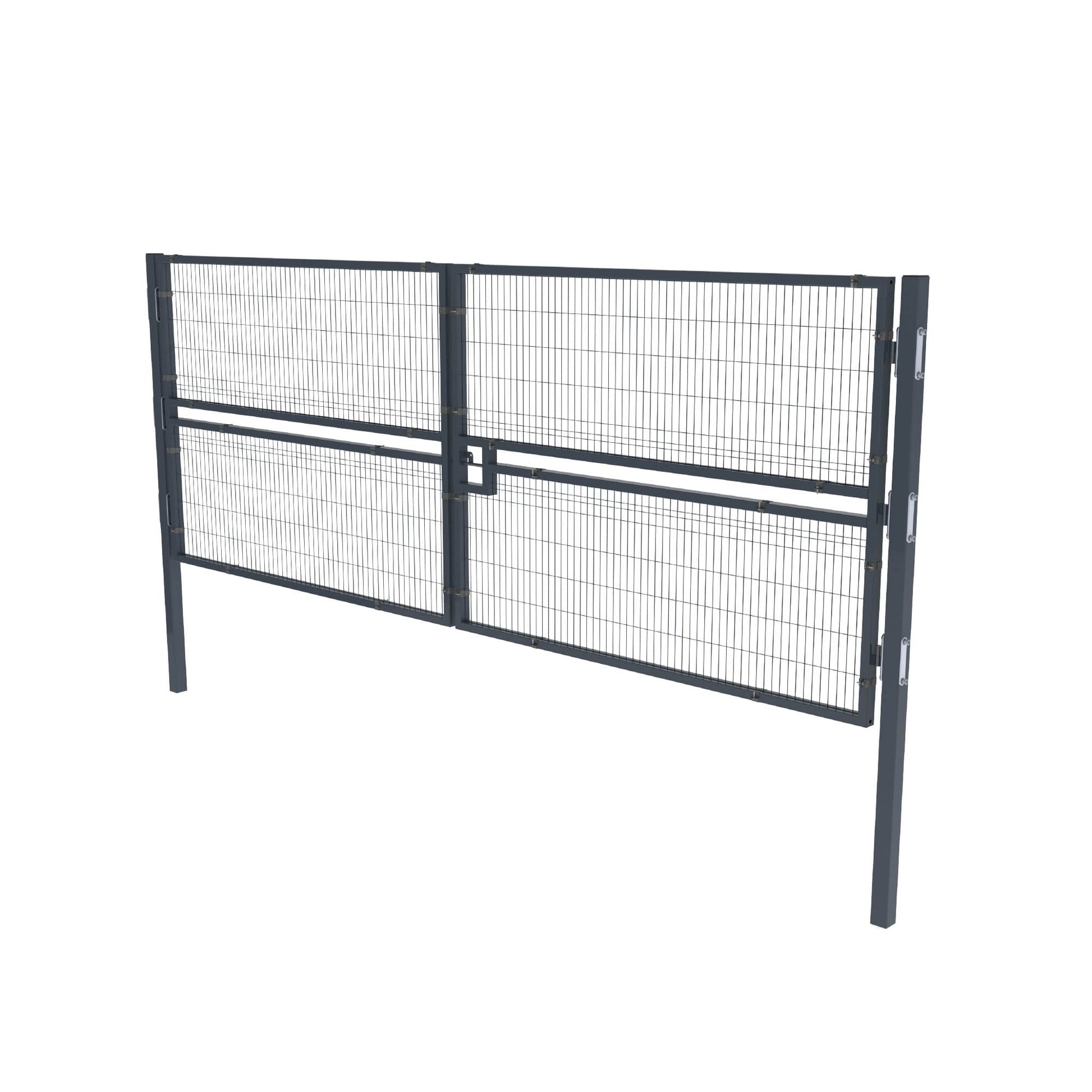 EasyView Double Leaf swing gate 6m wide - diagonal