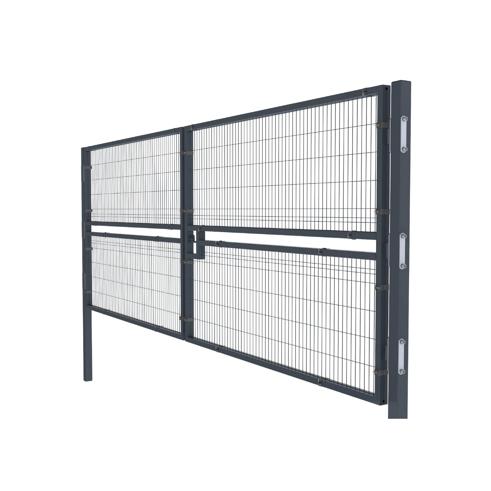 EasyView Double Leaf swing gate - 6m W x 1.715 H Closed