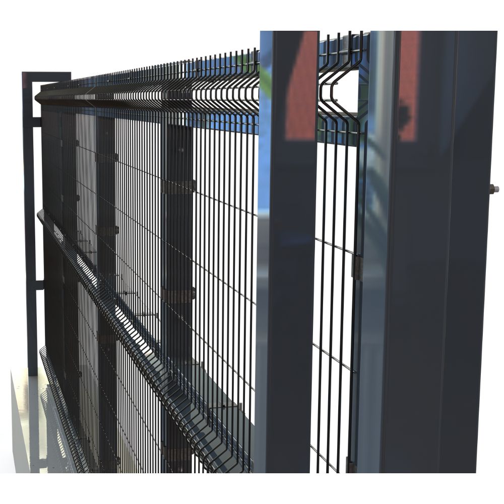Easyview Sliding gate Anthracite PES Coated | shop.betafence.co.za