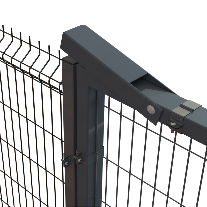 Betafence EasyView Easy-to-install outdoor gate with lock mechanism