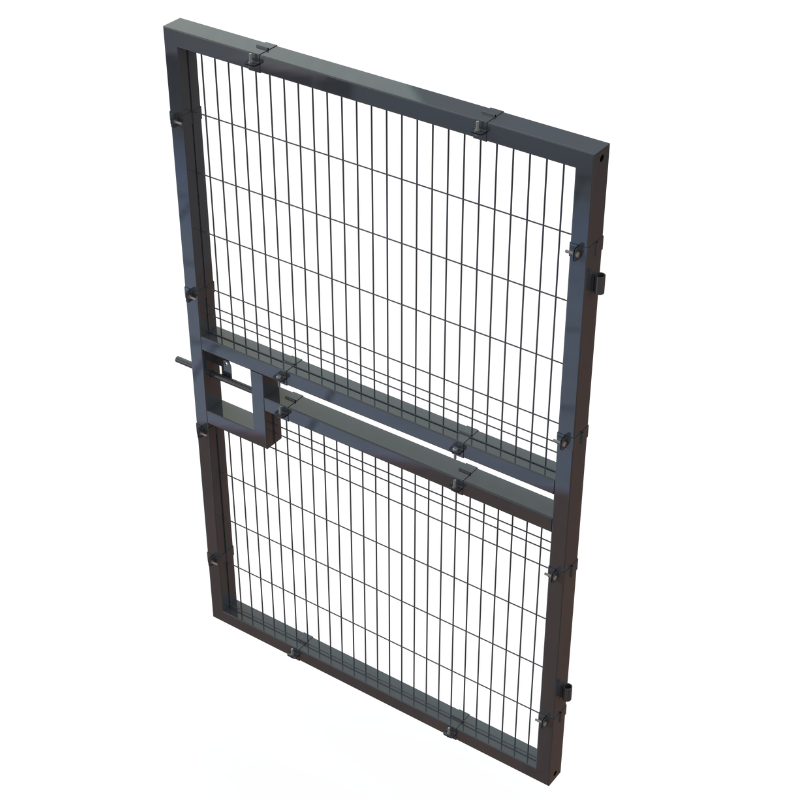 The Betafence 1.71m EasyView Gate - Bird's Eye view