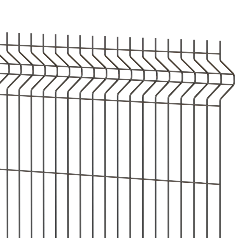 The Betafence EasyView Panel Close Up view, 1.71m - top view